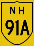 National Highway 91A shield}}