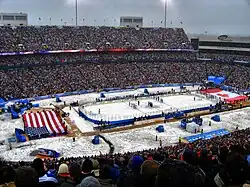 The 2008 NHL Winter Classic has the fourth-highest ever attendance of an ice hockey game, and the second highest for a game in a professional league.