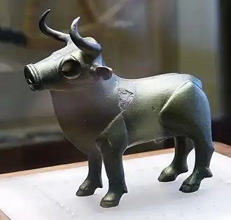 Bull from Býčí skála Cave, Czech Republic[41]