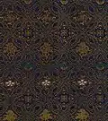 [Detail] Oriental cloth samples. In the Mary Ann Beinecke Decorative Art Collection. Sterling and Francine Clark Art Institute Library. https://archive.org/stream/NK8872O71/NK8872%20O71#page/n17/mode/2up