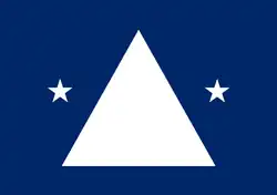 Flag of a National Oceanic and Atmospheric Administration Commissioned Officer Corps, rear admiral