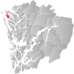 Hordabø within Hordaland