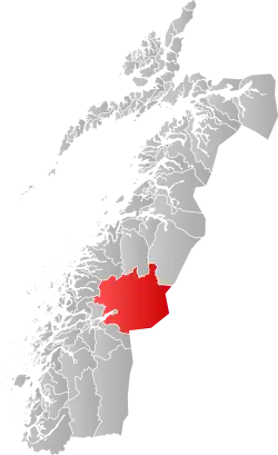 Nord-Rana within Nordland