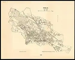1937 Survey of Palestine map