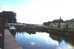Naburn Locks looking south.