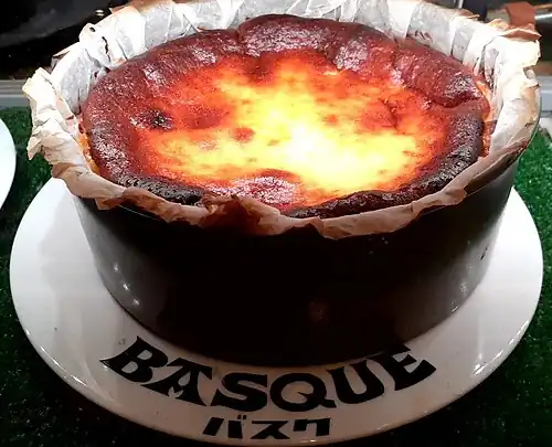Basque cheesecake