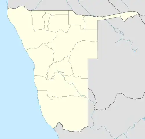 Lüderitz is located in Namibia