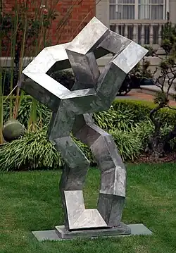 "Nanos" sculpture of Microcin J25