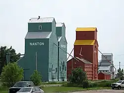 Elevators taken from the north.