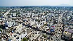 Aerial view of Narasaraopet