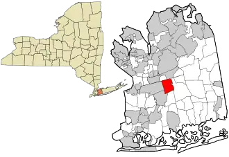 Location was in Nassau County and the state of New York.