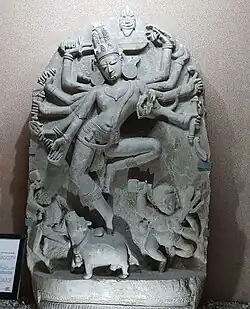 Nataraja sculpture from Medieval Assam