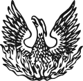 The second version of the phoenix emblem (June 5 – July 5, 1973)