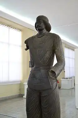 The statue of a Parthian nobleman.