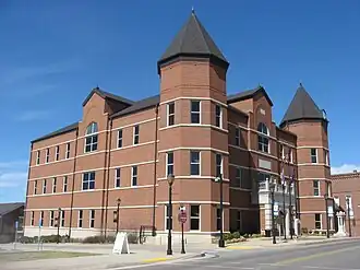 New Trigg County courthouse, built 2009