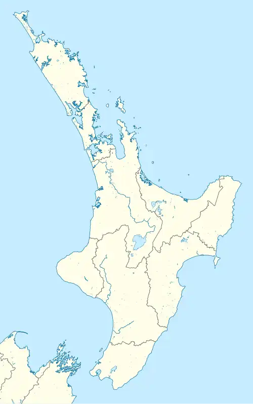 Northern League (New Zealand) is located in North Island