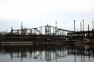 Rock Island Swing Bridge in 2008
