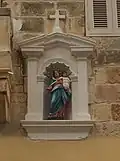 Niche of the Madonna of Mount Carmel