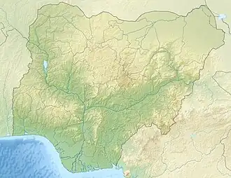 Asaba is located in Nigeria