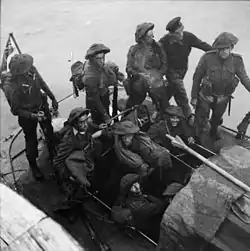 Men of No. 3 Commando after Operation Jubilee