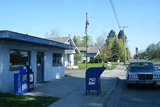 The local post office