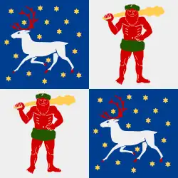 Flag of Norrbotten County