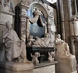 Monument in Westminster Abbey.
