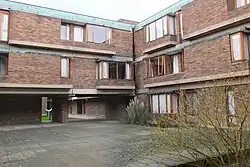 North court, Churchill College