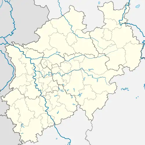 Essen is located in North Rhine-Westphalia