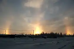 Northern noon, Zhigansky District