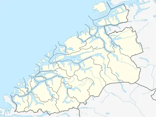 Tafjord is located in Møre og Romsdal