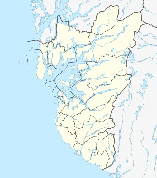 Sør-Hidle is located in Rogaland