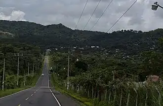 Road to Nuevo Cuscatlan