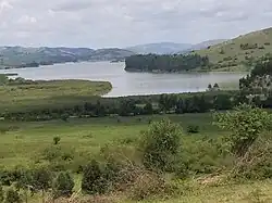 This is a lake in Kyafola Village in Ntungamo District. It is believed that it was whole with Kyafola Lake but later divided.