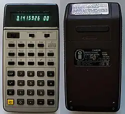 OMRON 10SR (1976) electronic scientific calculator