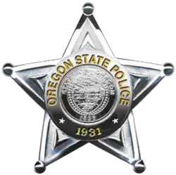 Badge of Oregon State Police