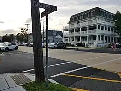 Modern Ocean Grove cityscape