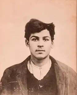 Octave Garnier, shot while unconscious during a police raid on his safe house.