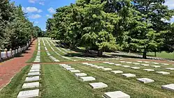 A view from just inside the western gate on Church Street