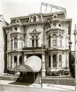 Old Poodle Dog (c. 1908) at 824–826 Eddy Street at Van Ness Avenue