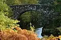 The village's eponymous bridge, crossing over the River Shiel