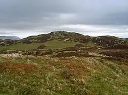 On top of Gowbarrow Fell, looking towards Airy Crag.