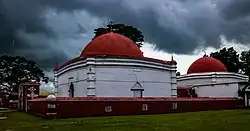 Tomb and mosque view