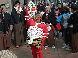 飽海神戸神明社の鬼祭り