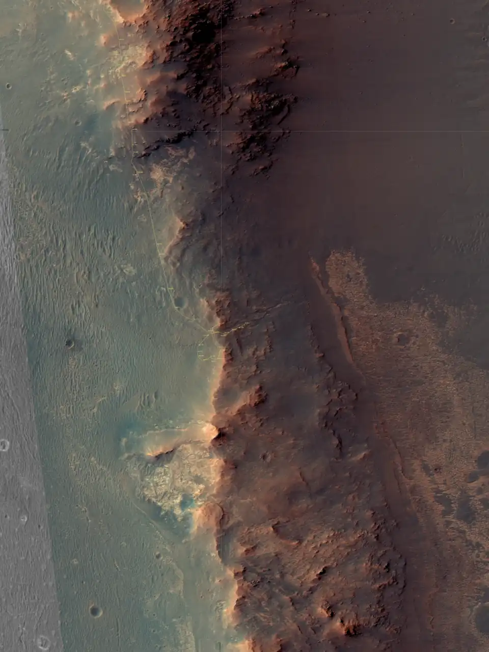 Traverse map up to 4836 (September 12, 2017)