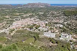 View of Orba from El Castellet