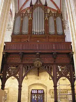 The organ by Wilhelm Sauer