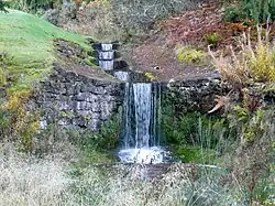 Ornamental waterfall at the Killen Burn
