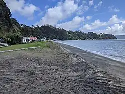 East end of Ōrua Bay
