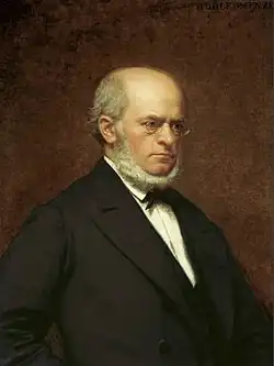 Portrait of the painter Adolph von Menzel, 1875